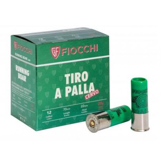 12/70/Golyó 28g 22mm Fiocchi Trio A Palla vadász löszer